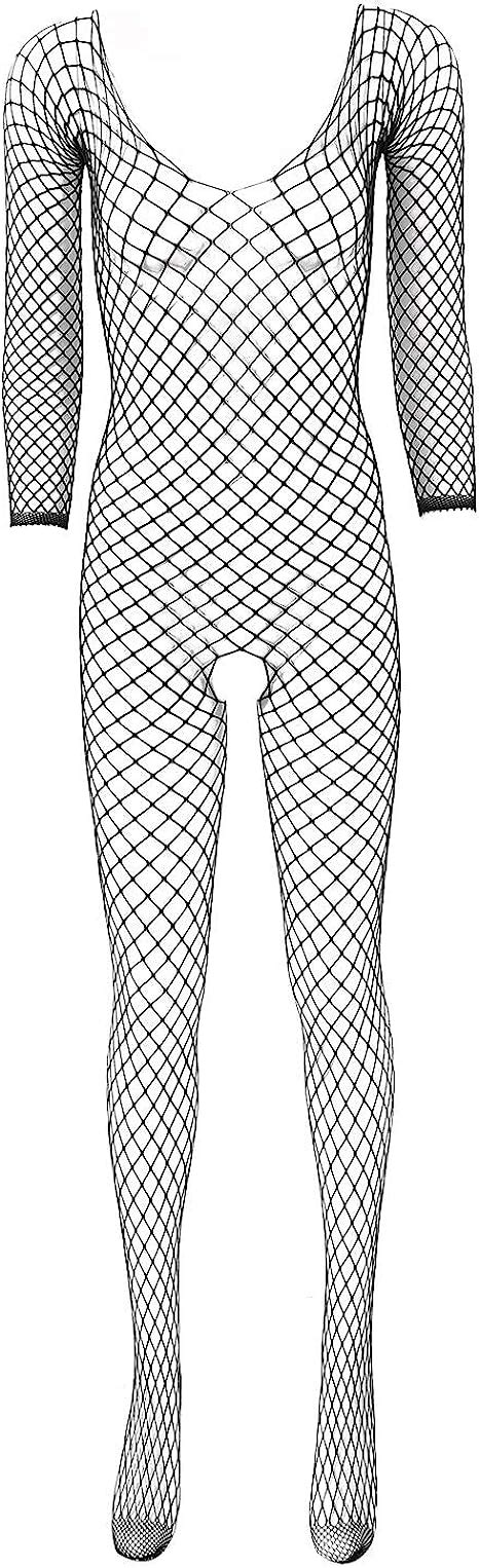 full fishnet|Amazon.com: Fishnet Bodysuit For Women